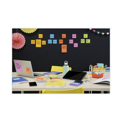 POST-IT NOTES, Pads, Rio de Janeiro Colors, 2" x 2", 90-Sheet, 8 / Pack